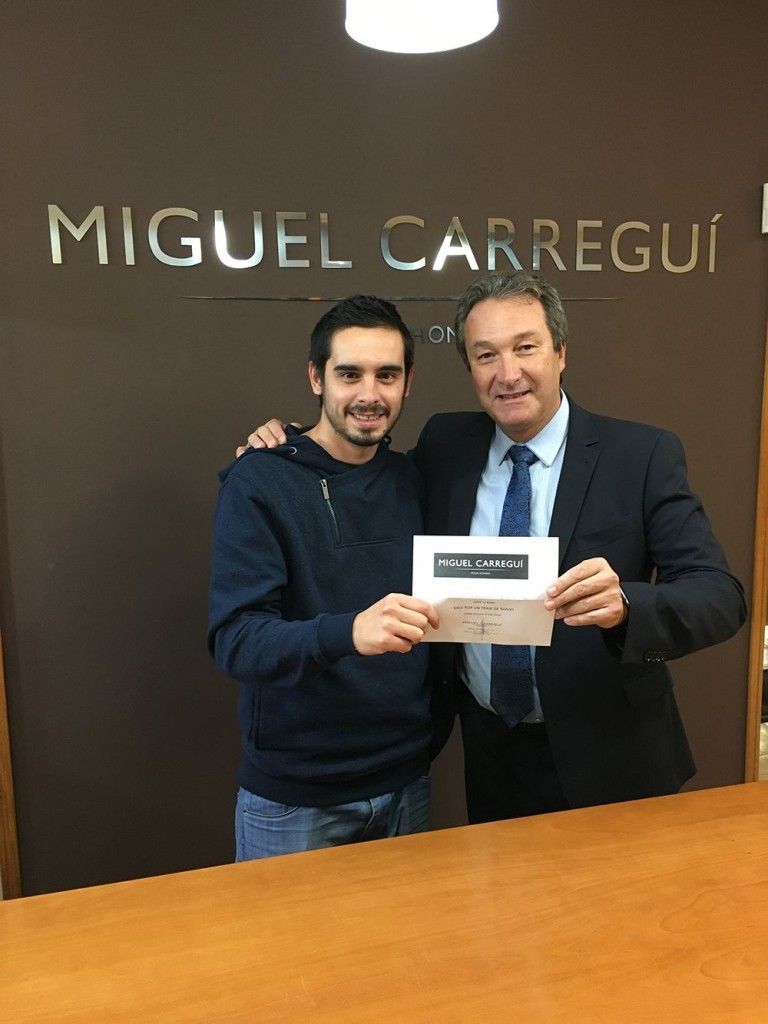 ganador Sorteo de un traje de novio ganador Sorteo de un traje de novio