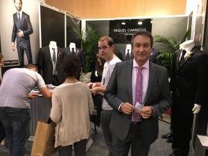 Miguel Carreguí Stand Trajes de Novio en Feria Tu boda Castellón