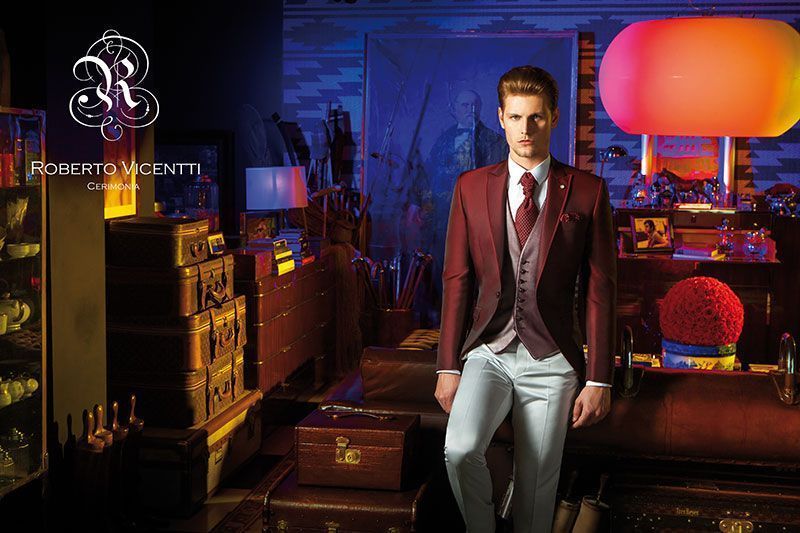 Roberto Vicentti 2017 trajes de novio